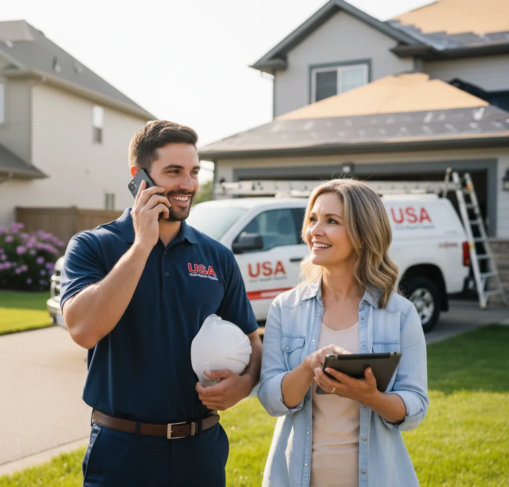 USA Roof Repair Experts customer support in Beaver Springs